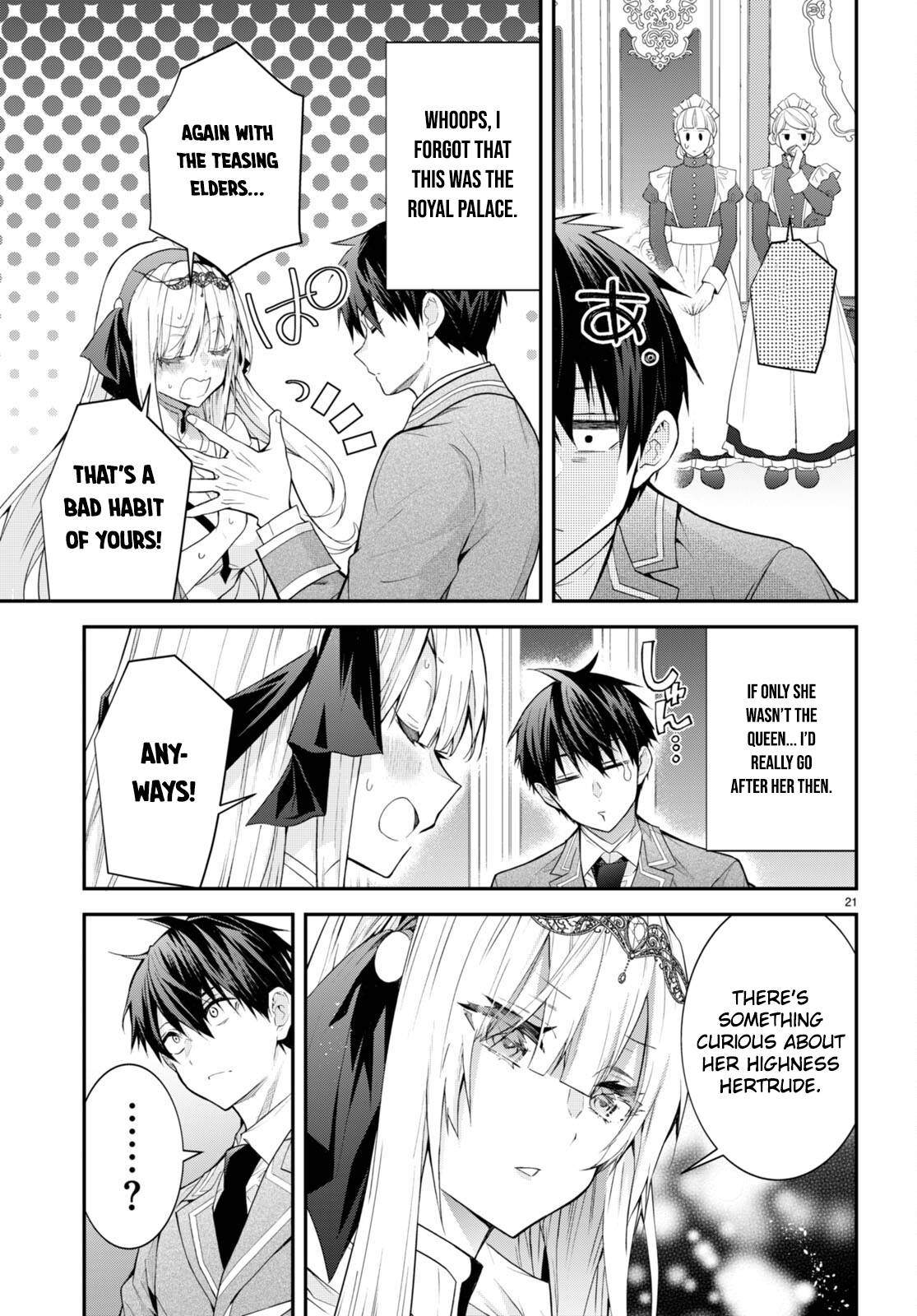 Trapped in a Dating Sim, Chapter 45 image 21